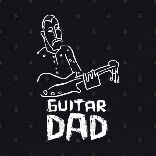 Guitar Dad by badlydrawnbabe